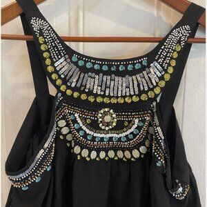 Boston Proper Beaded Dress Size M nwt